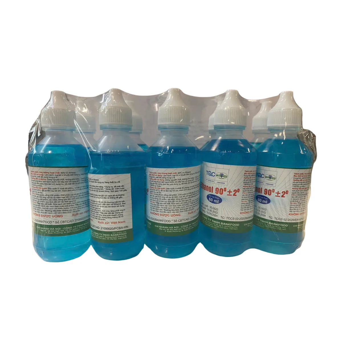 Cồn Ethanol Xanh 90 Độ Bankfood
