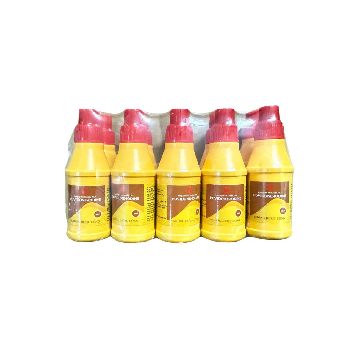 Dung Dịch Povidine Khử Khuẩn P.I.P Bankfood (Lốc 10c/20ml)