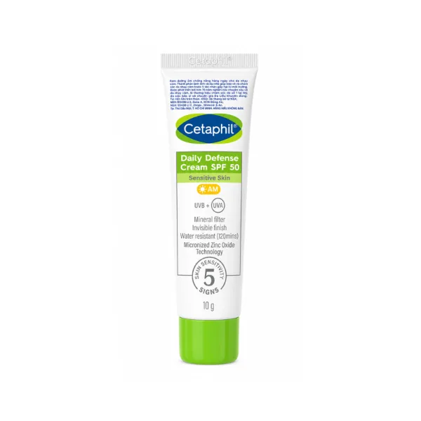 Kem Chống Nắng Cetaphil Daily Defense Cream SPF 50+